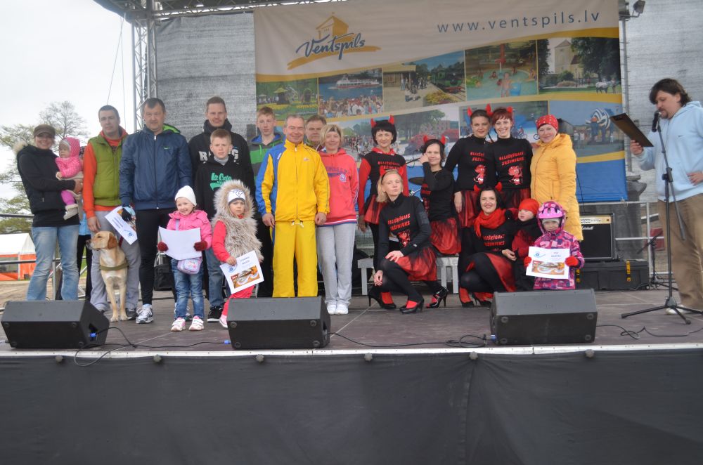 Ventspils piedzīvojumu parkā. Publicitātes foto